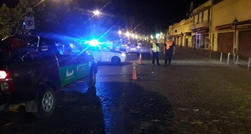 Controles de nocturnidad en Luján