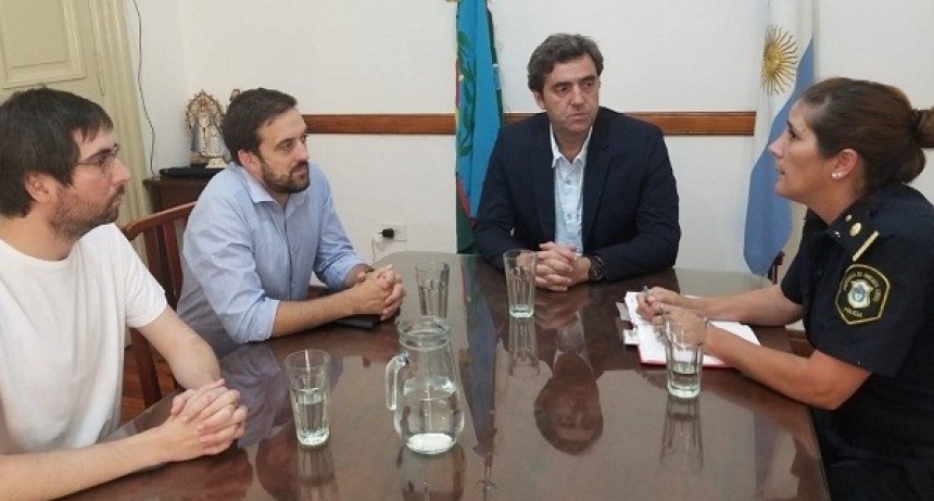 El intendente se reunió con la nueva jefa de la Policía Local