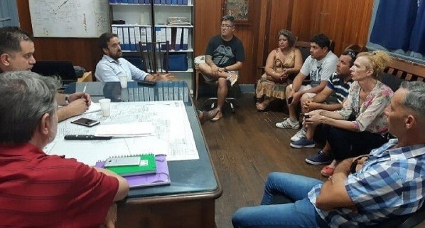 Lattaro se reunió con vecinos de los barrios San Bernardo y El Trébol