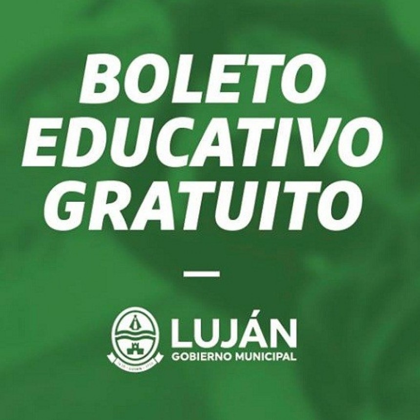 ¿Cómo obtener el boleto estudiantil gratuito?