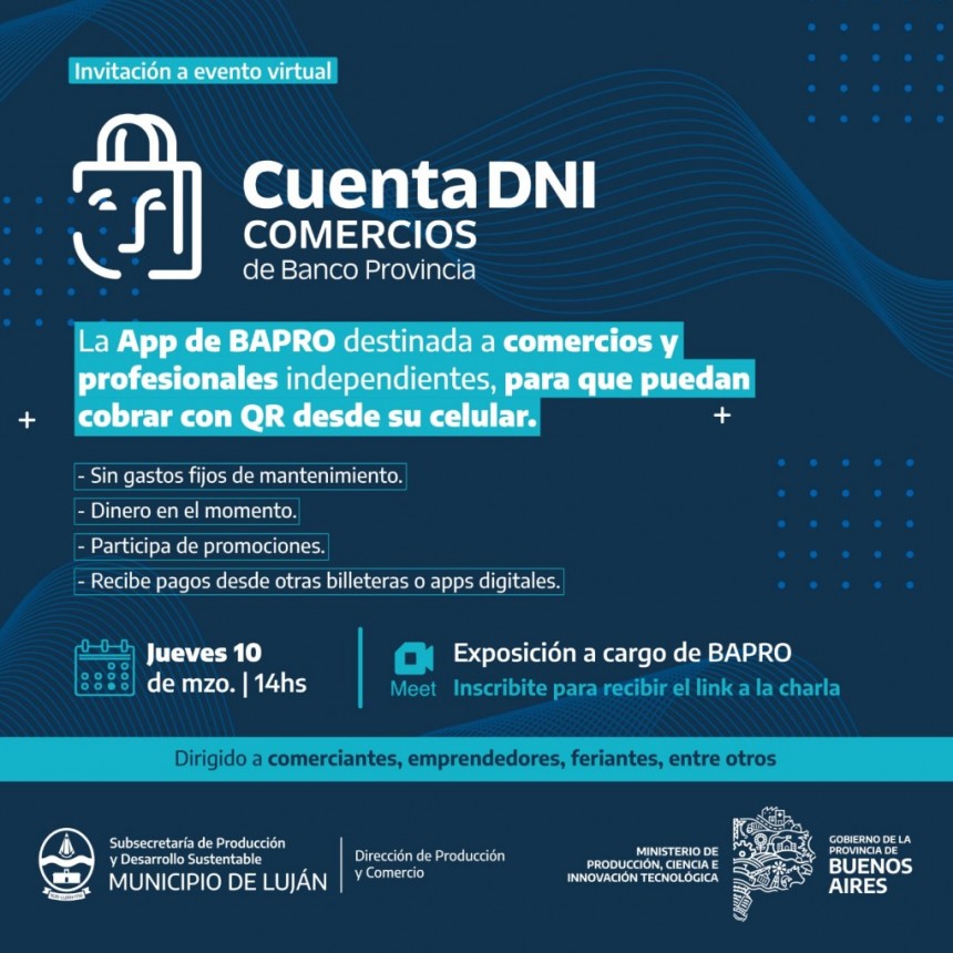 Sumá Cuenta DNI a tu comercio, emprendimiento o servicio