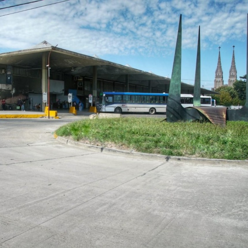 Finalizaron los trabajos de reconstrucción de pavimento en el entorno de la Terminal de Ómnibus