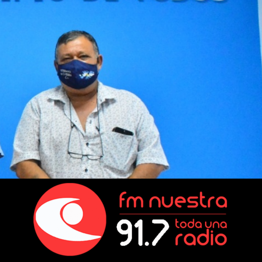 Julio Mena paso por la Mañana de la Nuestra