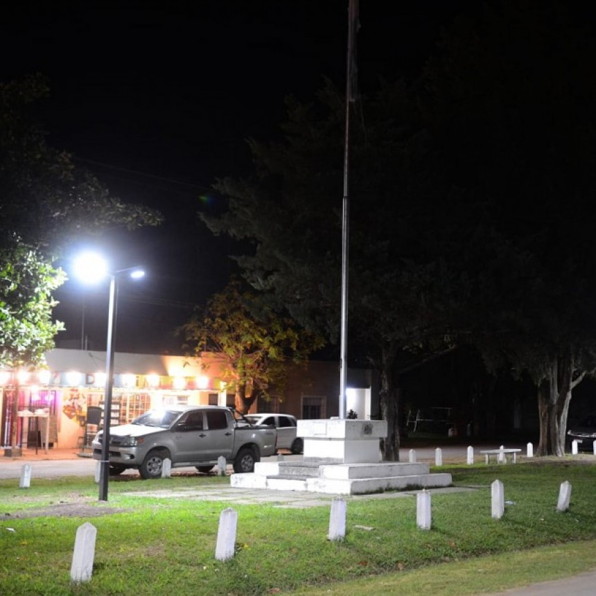 Cortínez: finalizó la instalación de luces Led en avenida Muñiz y el predio ferroviario