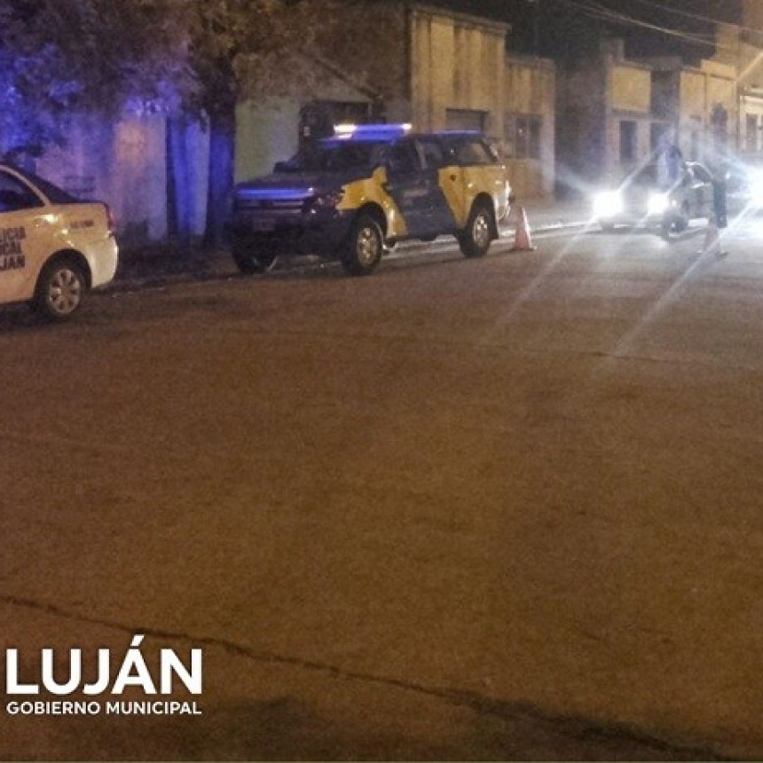 Continúan los controles nocturnos en el Partido de Luján