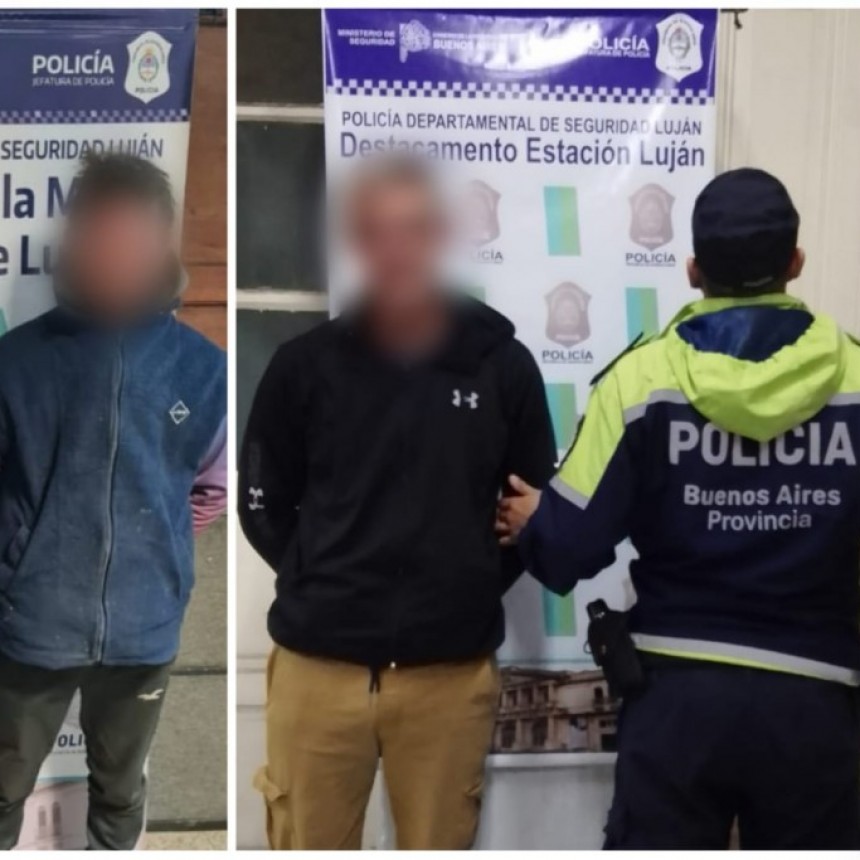 Dos detenidos por violencia familiar en operativos de prevención de ilícitos