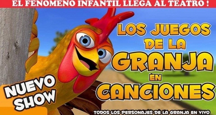 "Los juegos de la granja en canciones" llegan a Luján