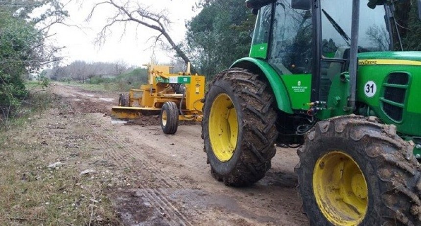 Trabajos en caminos rurales