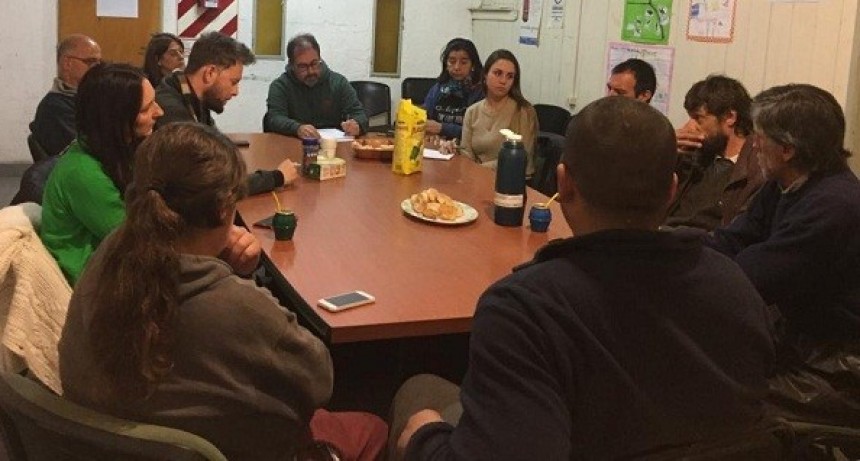 Reunión de asesoramiento a cooperativas del reciclado