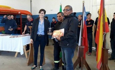 Cierre de un nuevo curso de Bomberos Voluntarios