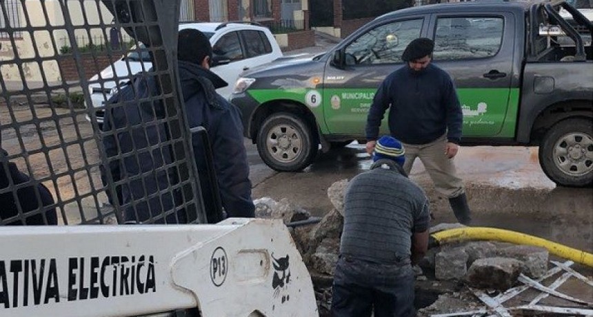 Servicio Sanitarios continúa con las reparaciones