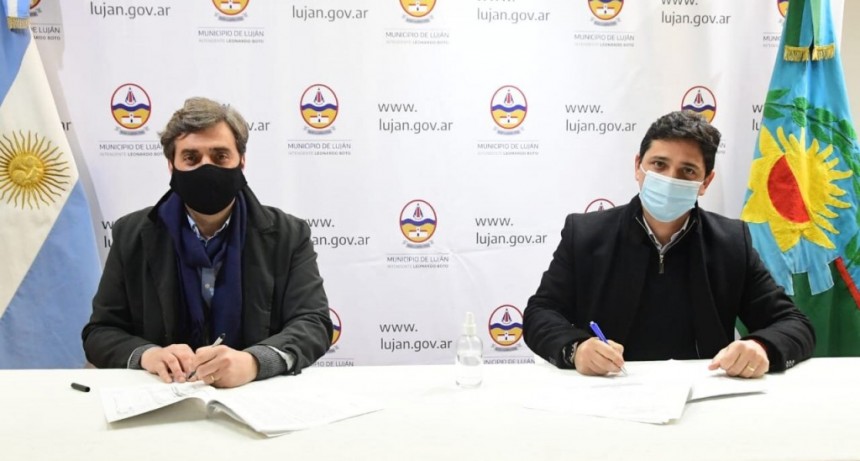 El Municipio y Trenes Argentinos firman importantes convenios para Luján y las localidades