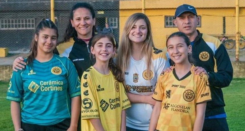 El fútbol femenino de Flandria ya es una realidad