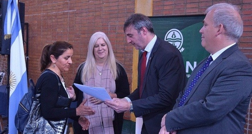 Más vecinos accedieron a la escrituración de su casa