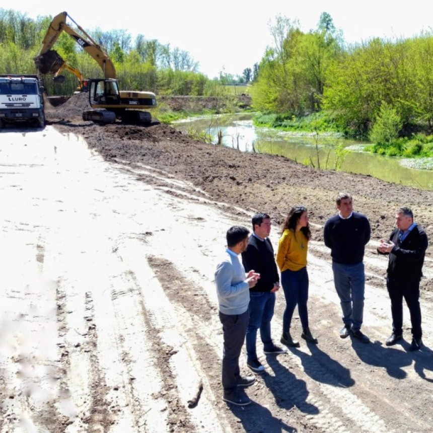 El Directorio del ComiLu se reunió en Luján para analizar las obras en ejecución