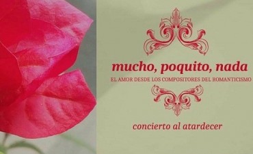 "Mucho, poquito, nada", un concierto al atardecer
