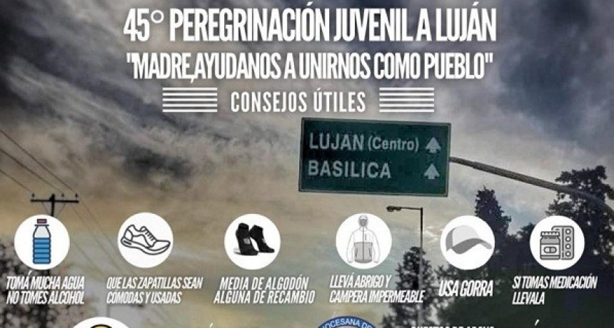 Luján se prepara para una nueva "Peregrinación de la Juventud"