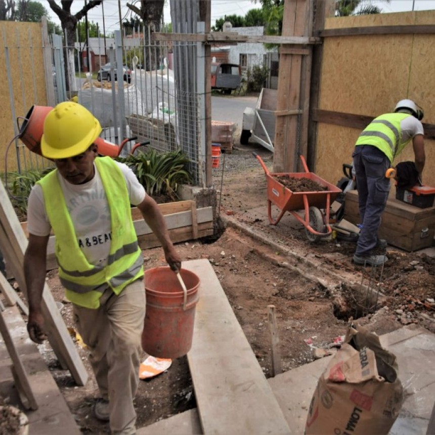 El Municipio inició obras de renovación integral del CAPS del barrio Juan XXIII