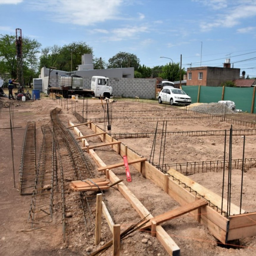 El Municipio inició la construcción de un nuevo CAPS en el barrio Constantini