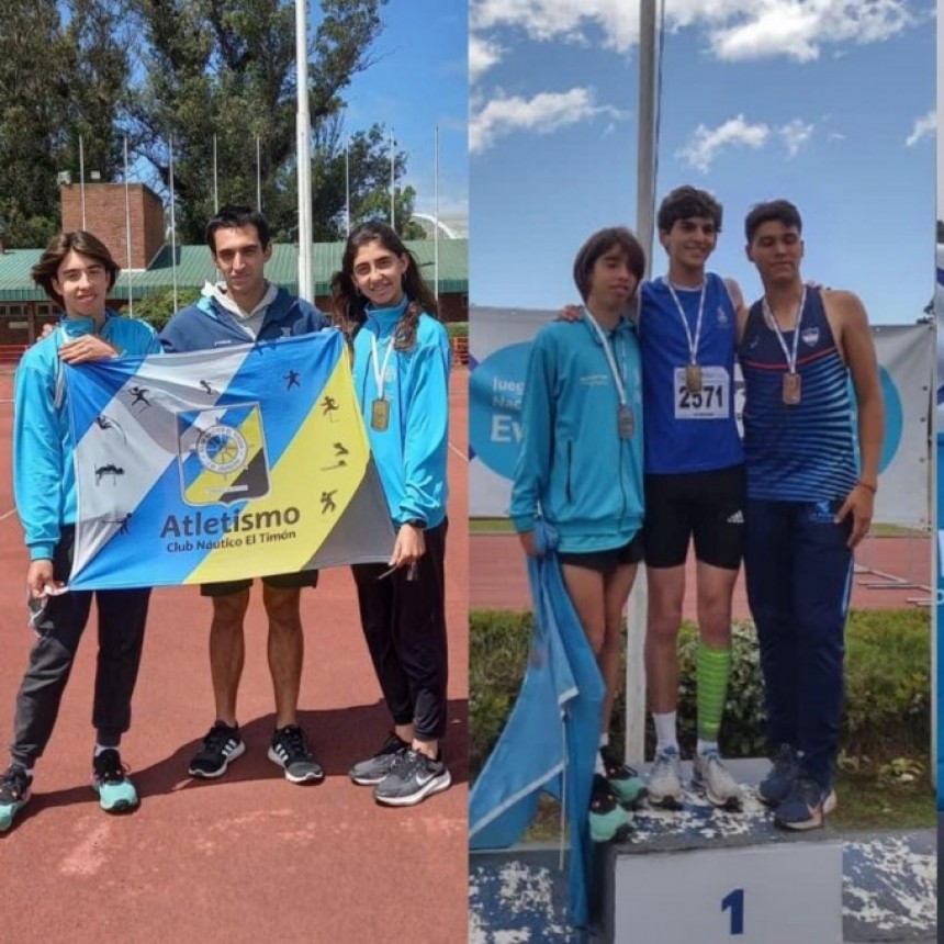 Deportes: tres atletas lujanenses medallistas en los Juegos Nacionales Evita