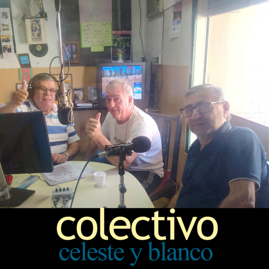 Chilo Bossio y Renè Elli pasaron por Colectivo Celeste y Blanco