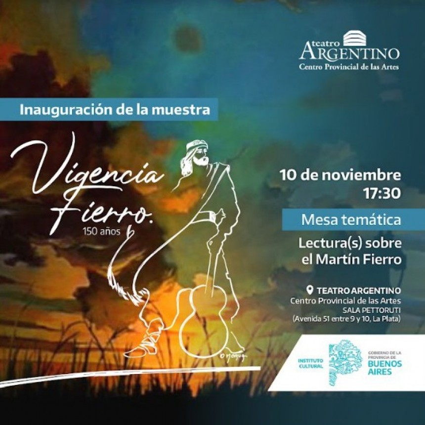 A 150 años de “El Gaucho Martín Fierro”, se presentará una exposición con manuscritos originales de José Hernández