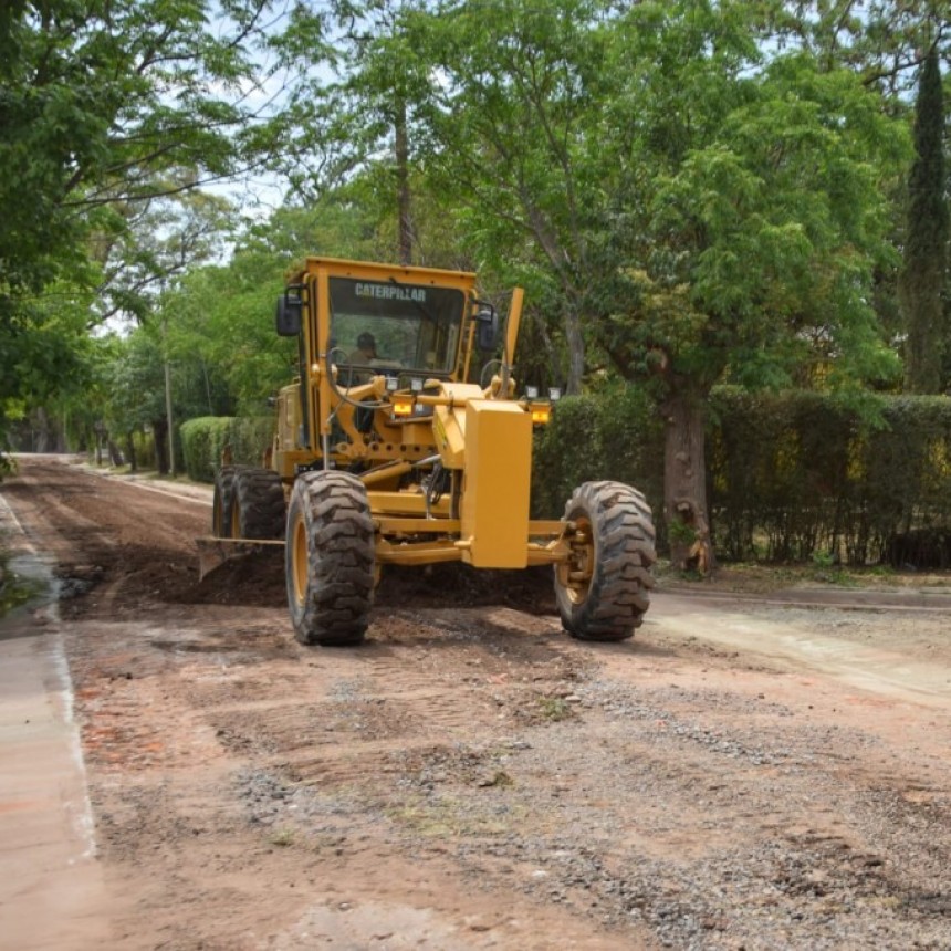 Las obras de empedrado de calles llegan a Open Door y Carlos Keen