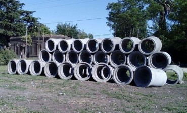 Aliviador pluvial en la localidad de Torres