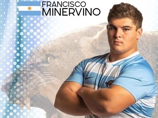 Francisco Minervino jugará la Superliga Americana de Rugby